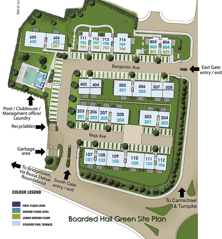 Site Plan - Boarded Hall Green1